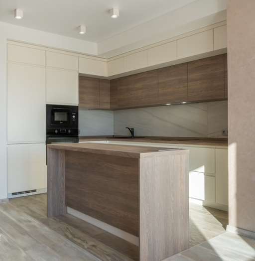 Белый кухонный гарнитур-Кухня из ЛДСП «Модель 424»-фото12