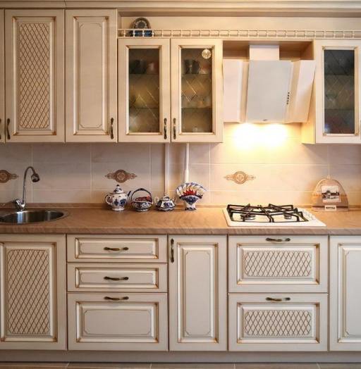 Акриловые кухни-Кухня из пластика «Модель 135»-фото7